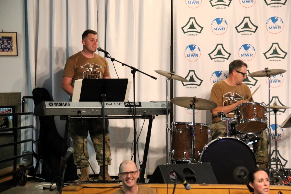 204th Army Band entertains hundreds during 250th Army Birthday Celebration at Fort McCoy