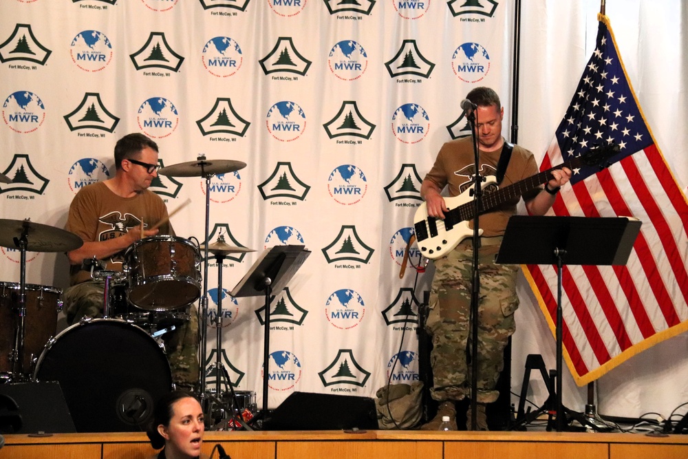 204th Army Band entertains hundreds during 250th Army Birthday Celebration at Fort McCoy