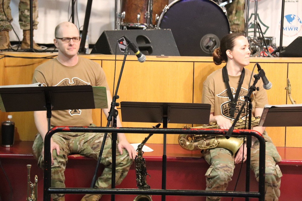 204th Army Band entertains hundreds during 250th Army Birthday Celebration at Fort McCoy
