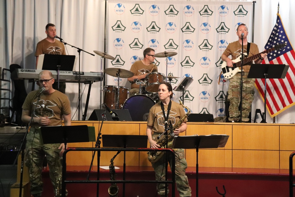 204th Army Band entertains hundreds during 250th Army Birthday Celebration at Fort McCoy