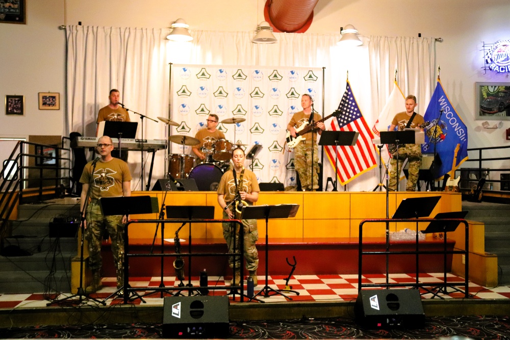 204th Army Band entertains hundreds during 250th Army Birthday Celebration at Fort McCoy