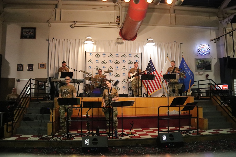 204th Army Band entertains hundreds during 250th Army Birthday Celebration at Fort McCoy