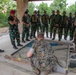 Commandant of the Indonesian Korps Marinir visits 1st Recon Bn. during mission planning