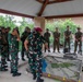 Commandant of the Indonesian Korps Marinir visits 1st Recon Bn. during mission planning