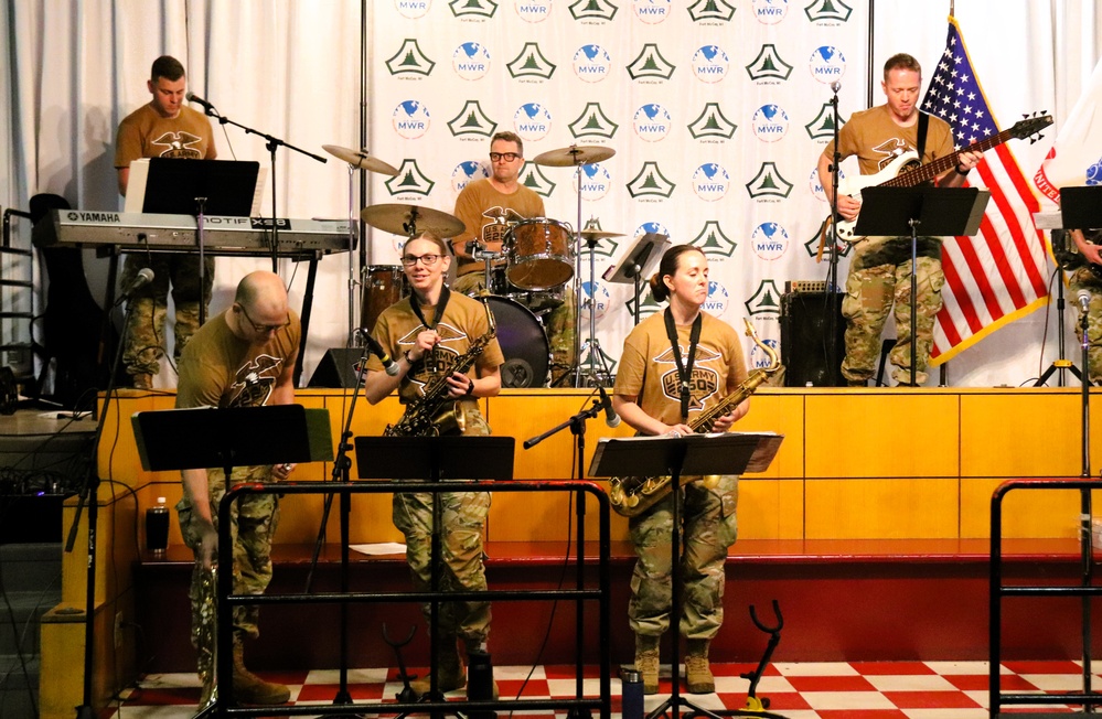 204th Army Band entertains hundreds during 250th Army Birthday Celebration at Fort McCoy