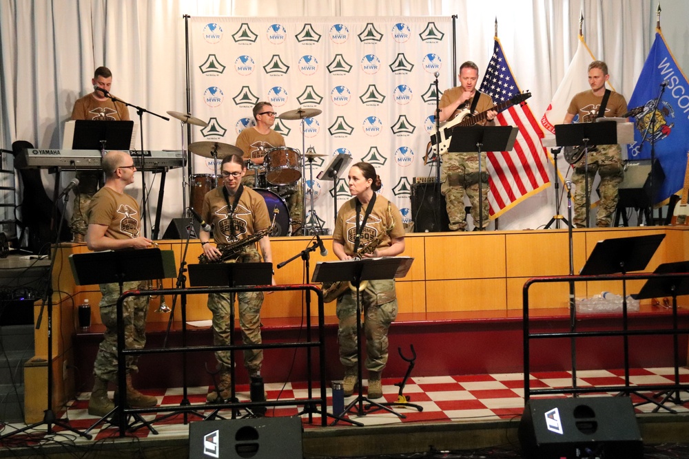 204th Army Band entertains hundreds during 250th Army Birthday Celebration at Fort McCoy