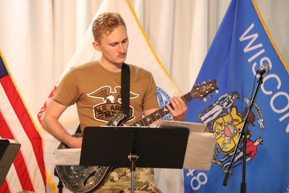 204th Army Band entertains hundreds during 250th Army Birthday Celebration at Fort McCoy