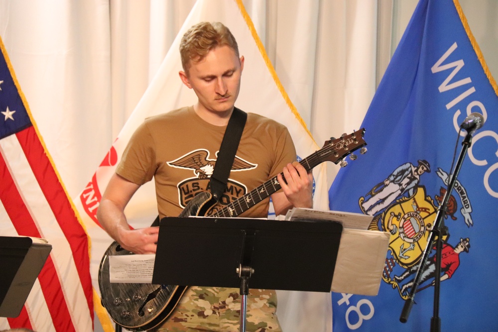 204th Army Band entertains hundreds during 250th Army Birthday Celebration at Fort McCoy