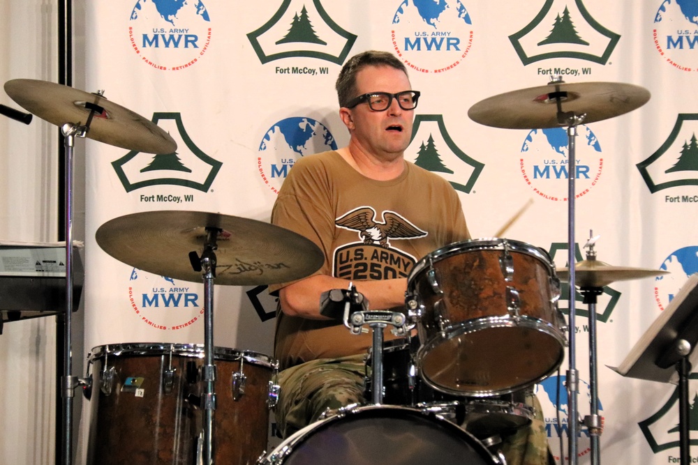 204th Army Band entertains hundreds during 250th Army Birthday Celebration at Fort McCoy