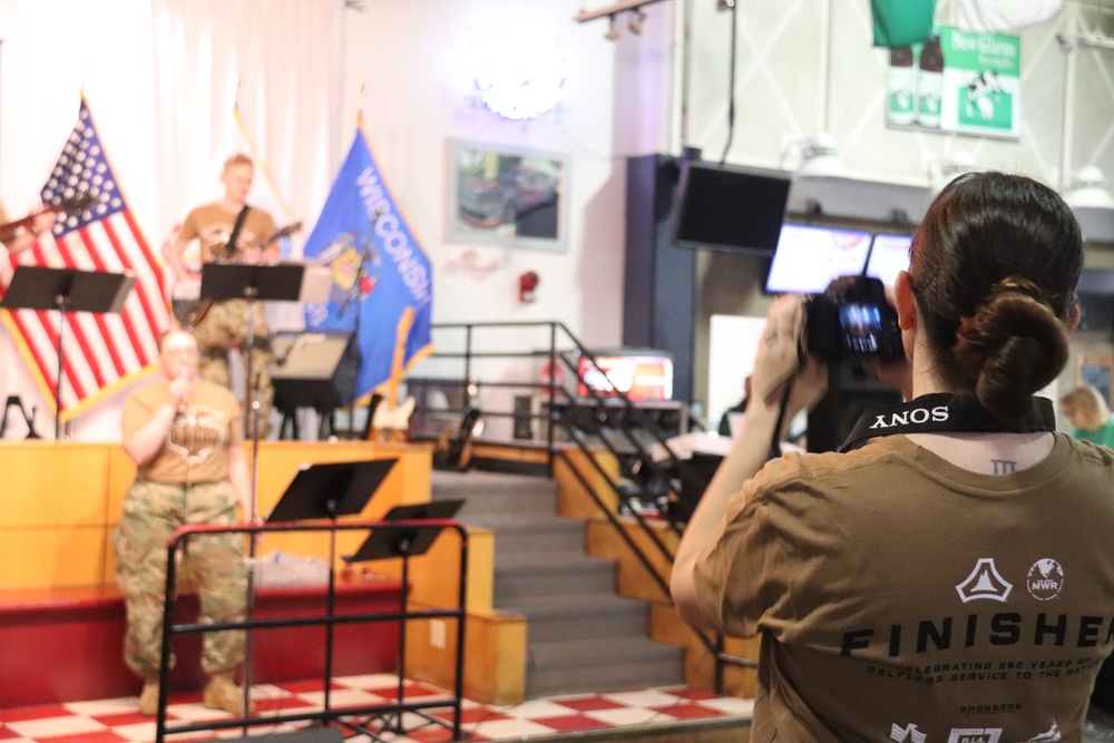 204th Army Band entertains hundreds during 250th Army Birthday Celebration at Fort McCoy