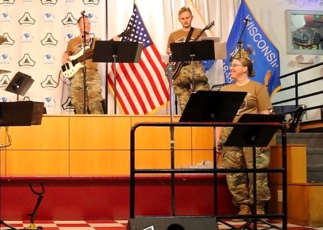 204th Army Band entertains hundreds during 250th Army Birthday Celebration at Fort McCoy