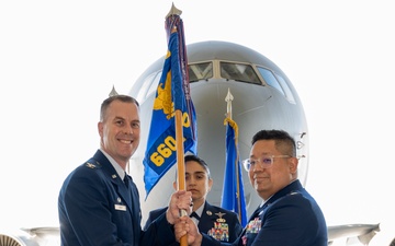 660th AMXS change of command ceremony