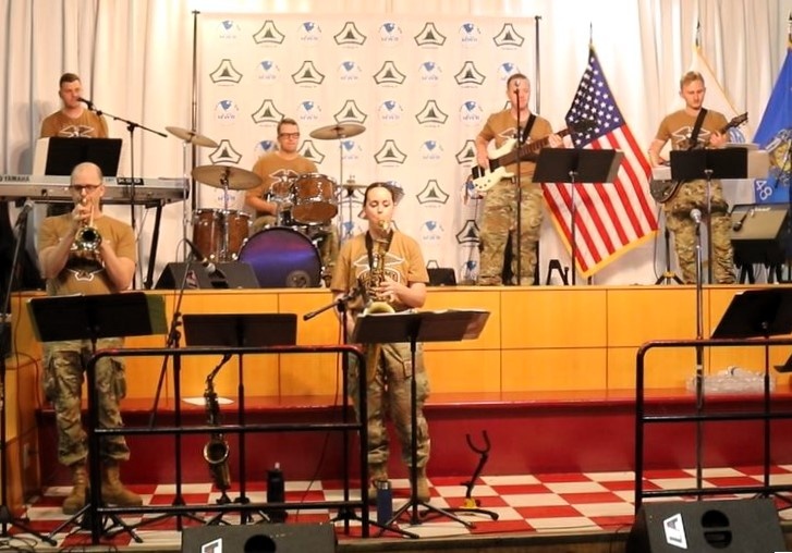 204th Army Band entertains hundreds during 250th Army Birthday Celebration at Fort McCoy
