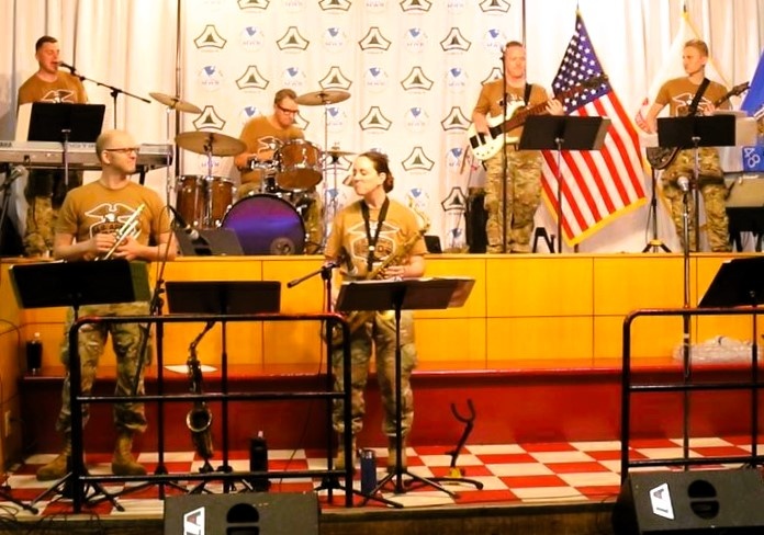 204th Army Band entertains hundreds during 250th Army Birthday Celebration at Fort McCoy