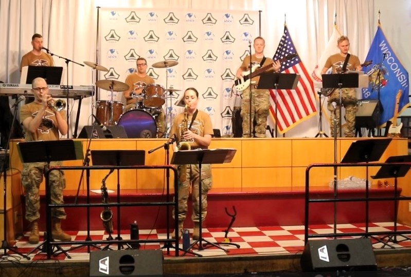 204th Army Band entertains hundreds during 250th Army Birthday Celebration at Fort McCoy