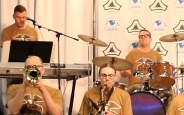 204th Army Band entertains hundreds during 250th Army Birthday Celebration at Fort McCoy