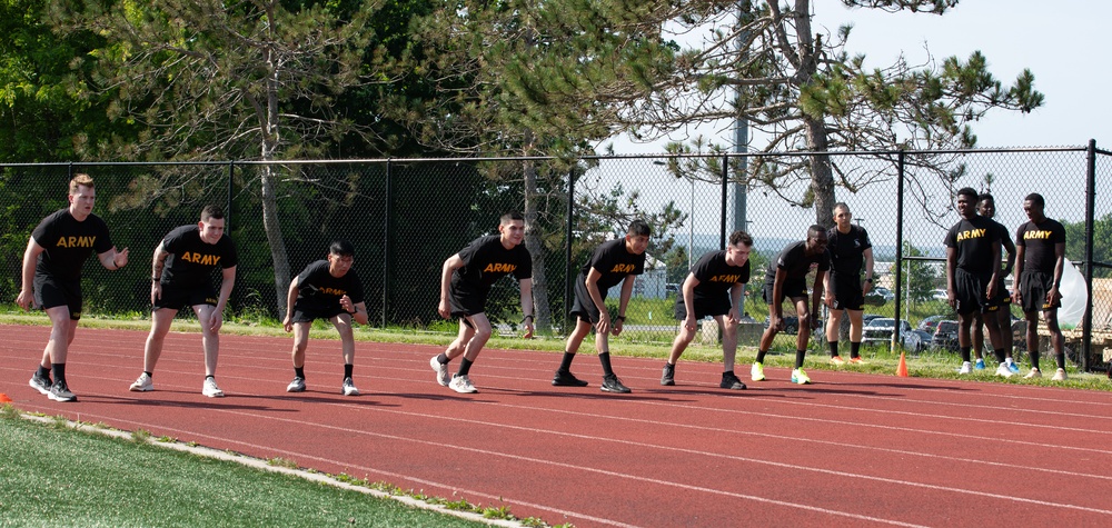 Fort Drum Soldiers Compete in the Mountain Fest 2025 Foot Race Tournament