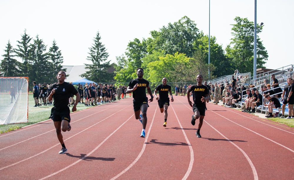 Fort Drum Soldiers Compete in the Mountain Fest 2025 Foot Race Tournament