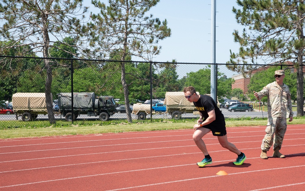 Fort Drum Soldiers Compete in the Mountain Fest 2025 Foot Race Tournament