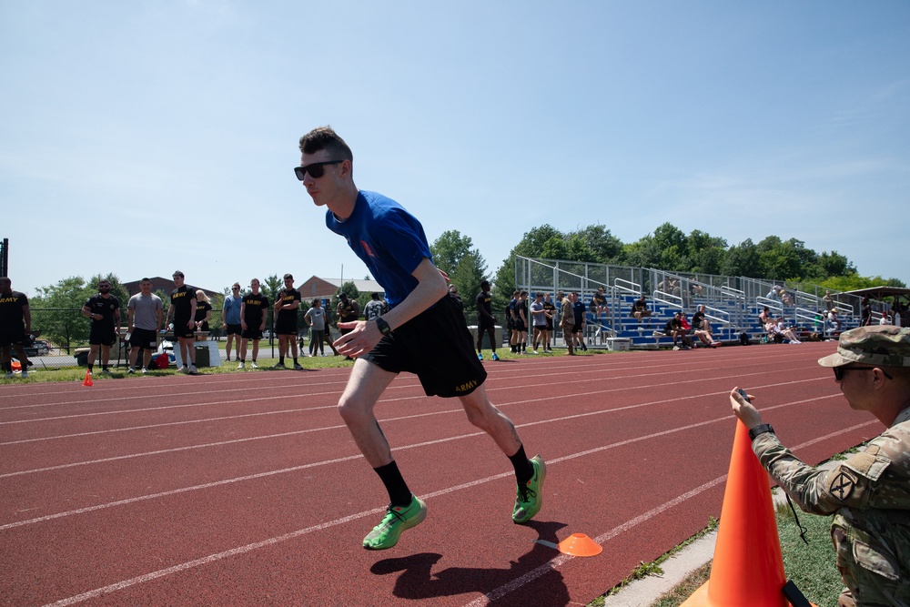 Fort Drum Soldiers Compete in the Mountain Fest 2025 Foot Race Tournament