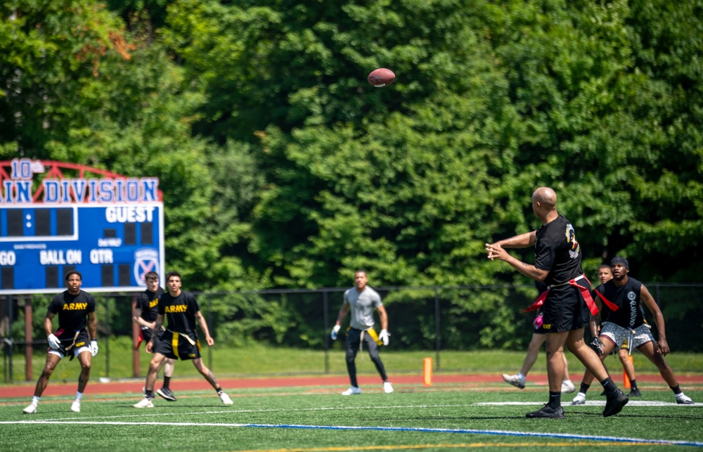 Soldiers Kick Off Mountain Fest 2025 at the Gridiron