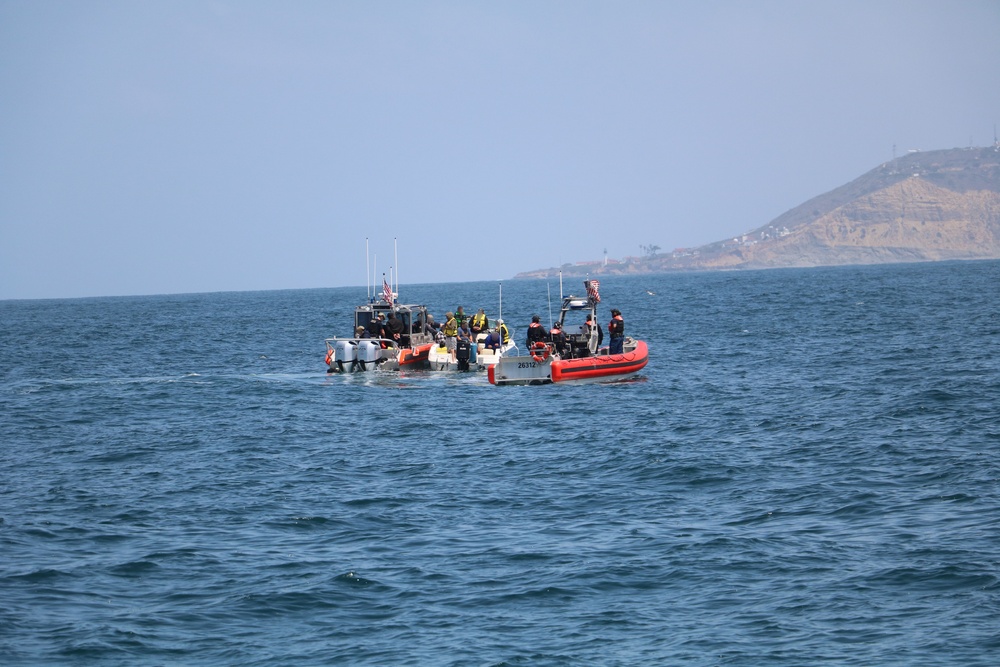 Coast Guard interdicts 10 aliens in the vicinity of Point Loma