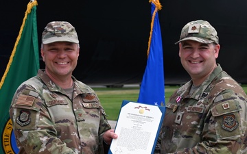 92nd CPTS change of command ceremony