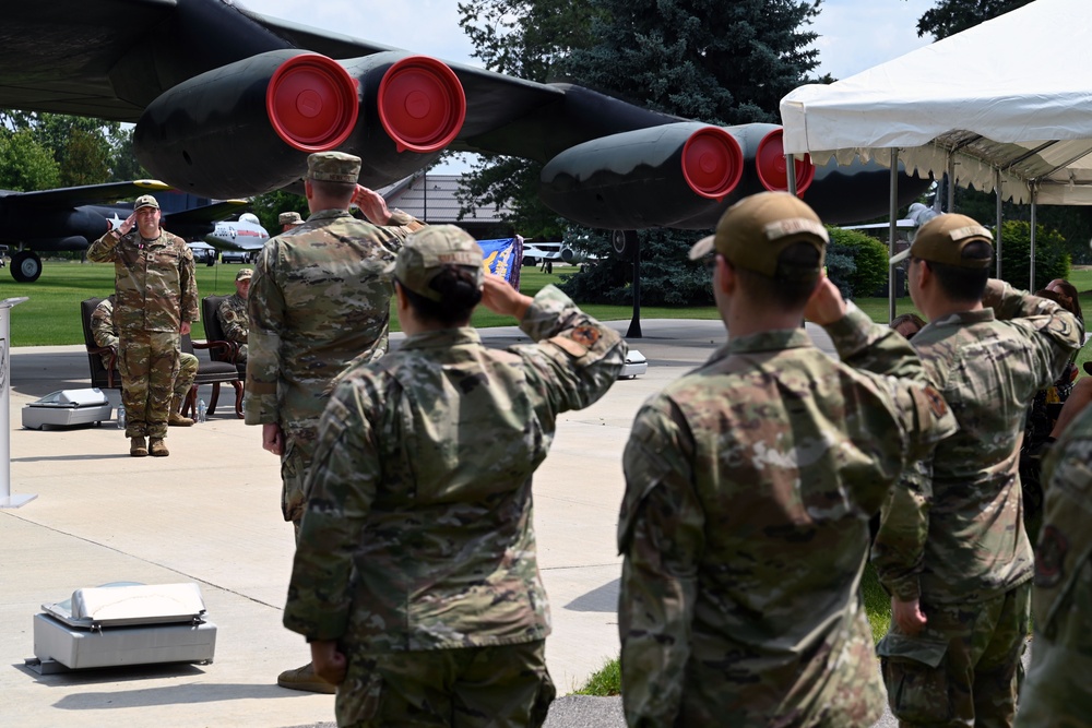 92nd CPTS change of command ceremony