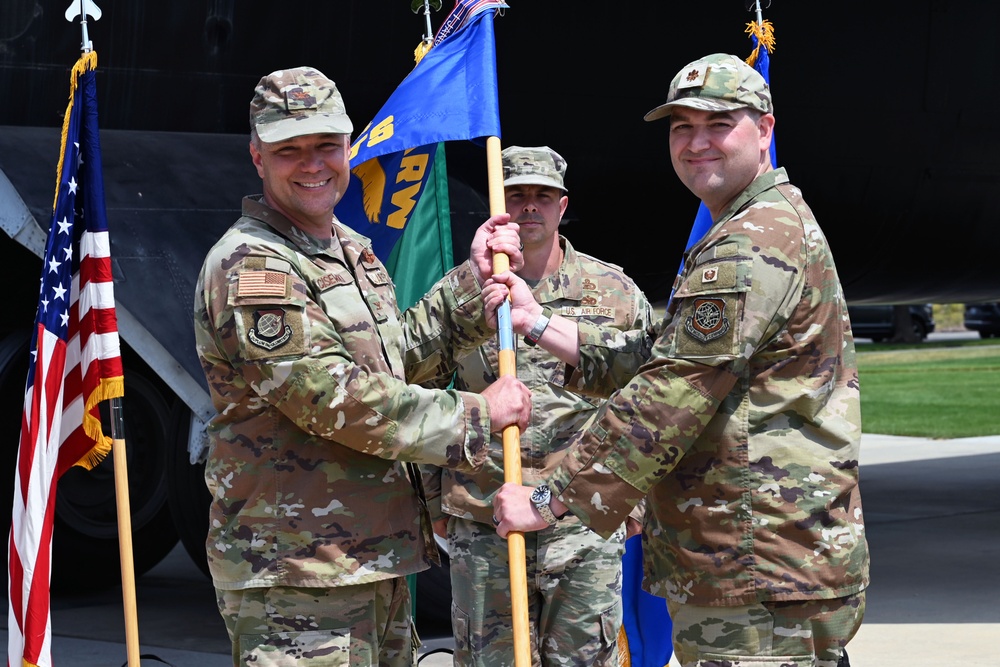 92nd CPTS change of command ceremony