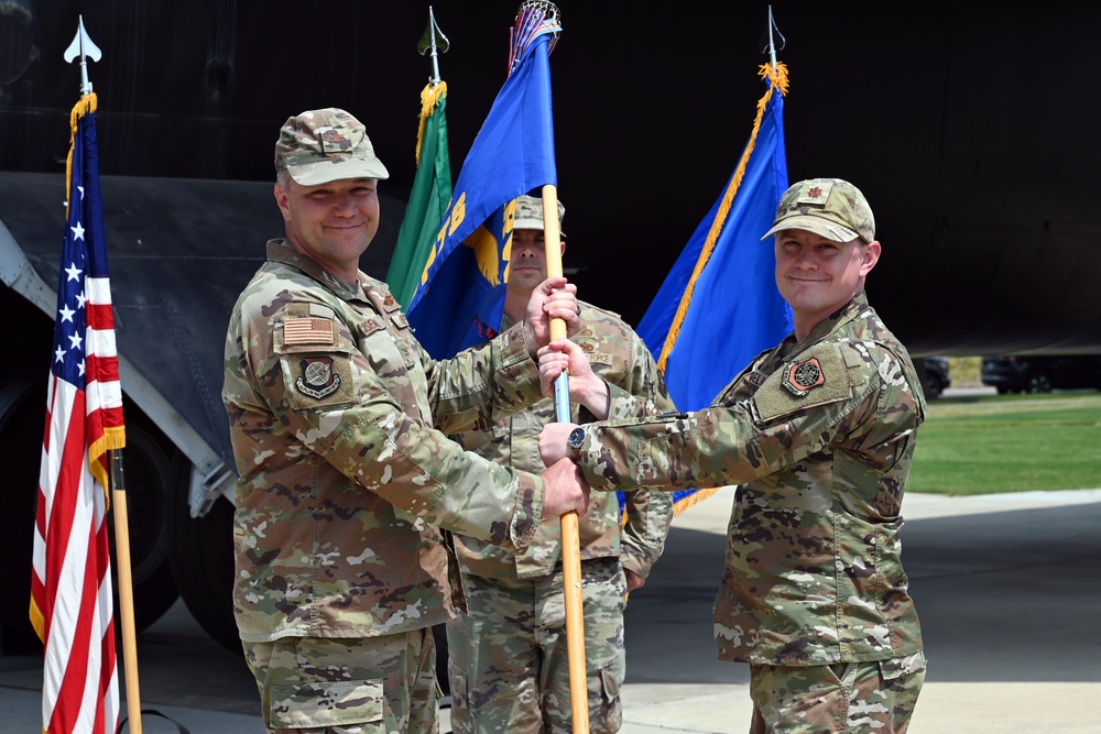 92nd CPTS change of command ceremony