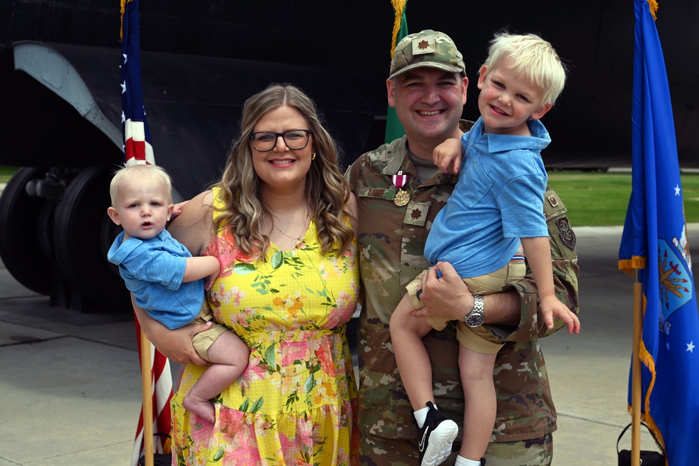 92nd CPTS change of command ceremony