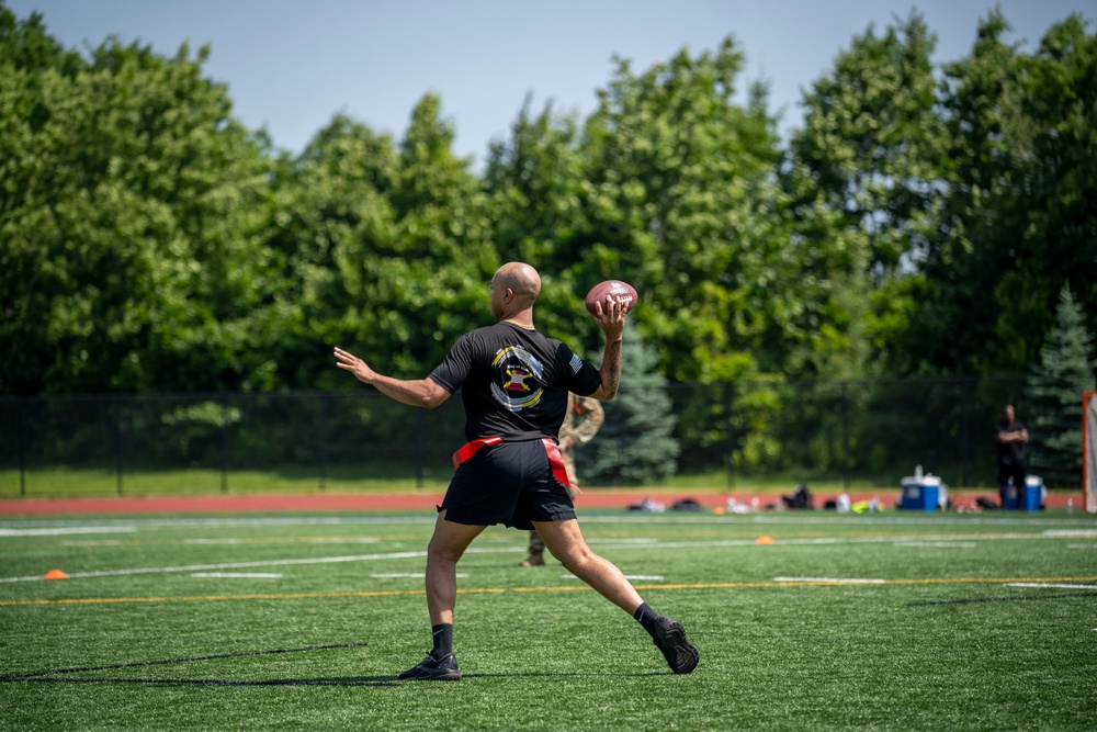 Soldiers Kick Off Mountain Fest 2025 at the Gridiron