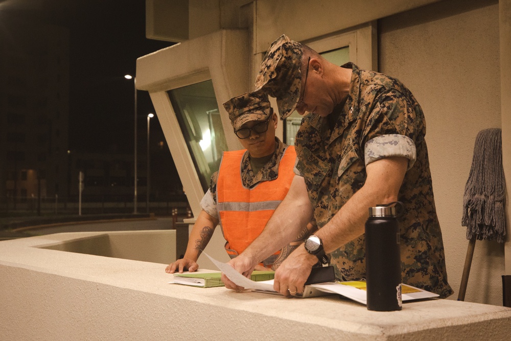 CLR-37 CO Participates in Naha Courtesy Patrol