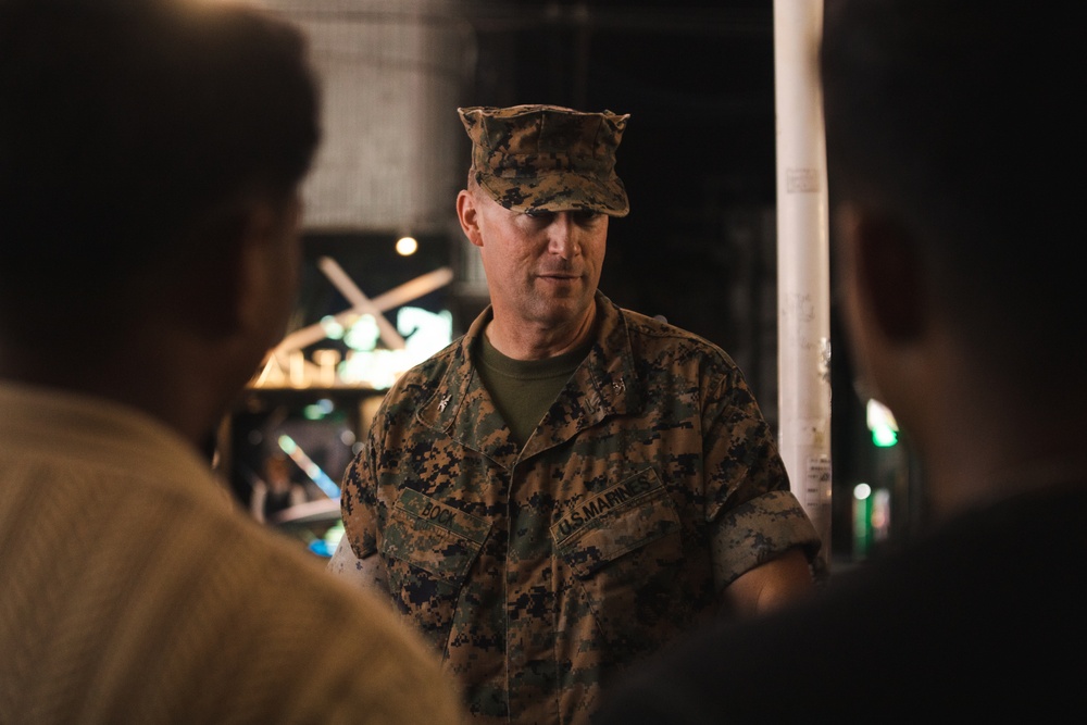CLR-37 CO Participates in Naha Courtesy Patrol