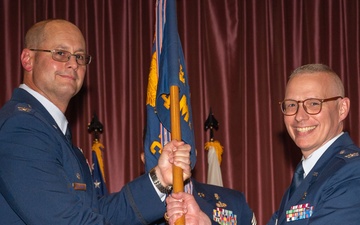 374 MDG Change of Command