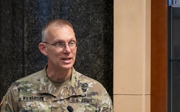 Eighth Army patch changing ceremony