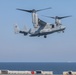 USS Iwo Jima Conducts Flight Ops with VMM 263