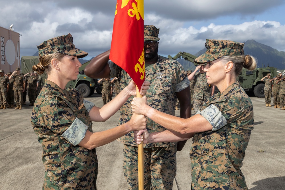 Bravo Surgical Company Commander Transfers Command at MCBH