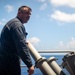 Sailors Reload Chaff Launchers Aboard USS Tripoli