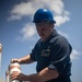 Sailors Reload Chaff Launchers Aboard USS Tripoli