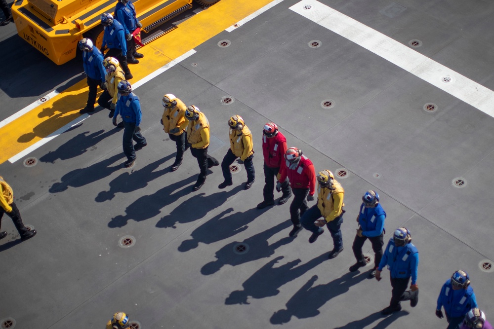 General Quarters Aboard USS Tripoli