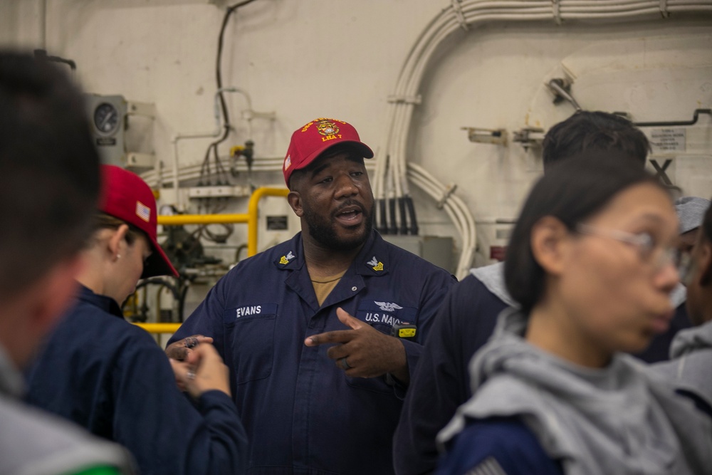 USS Tripoli Conducts General Quarters