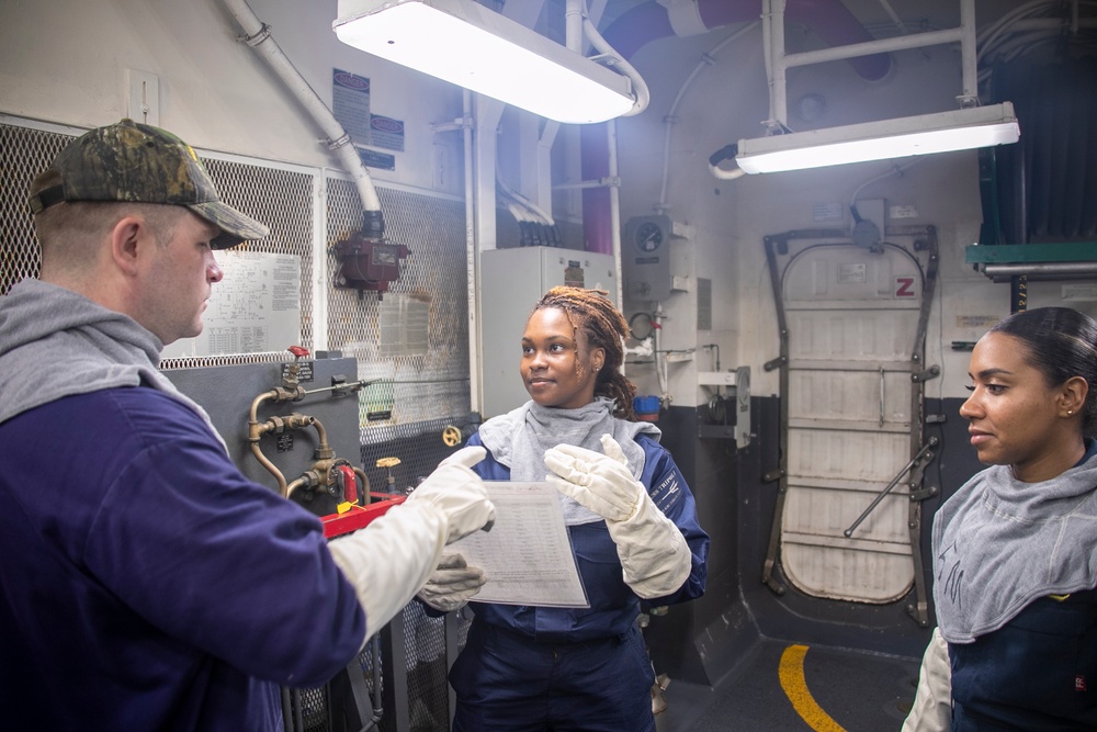 USS Tripoli Conducts General Quarters