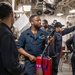 USS Tripoli Conducts Main Space Fire Drill