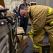USS Tripoli Conducts Main Space Fire Drill