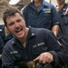 USS Tripoli Conducts Main Space Fire Drill
