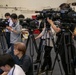 Media Conference onboard USS Tripoli