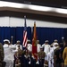 NCTS Guam change of command ceremony