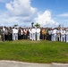NCTS Guam change of command ceremony