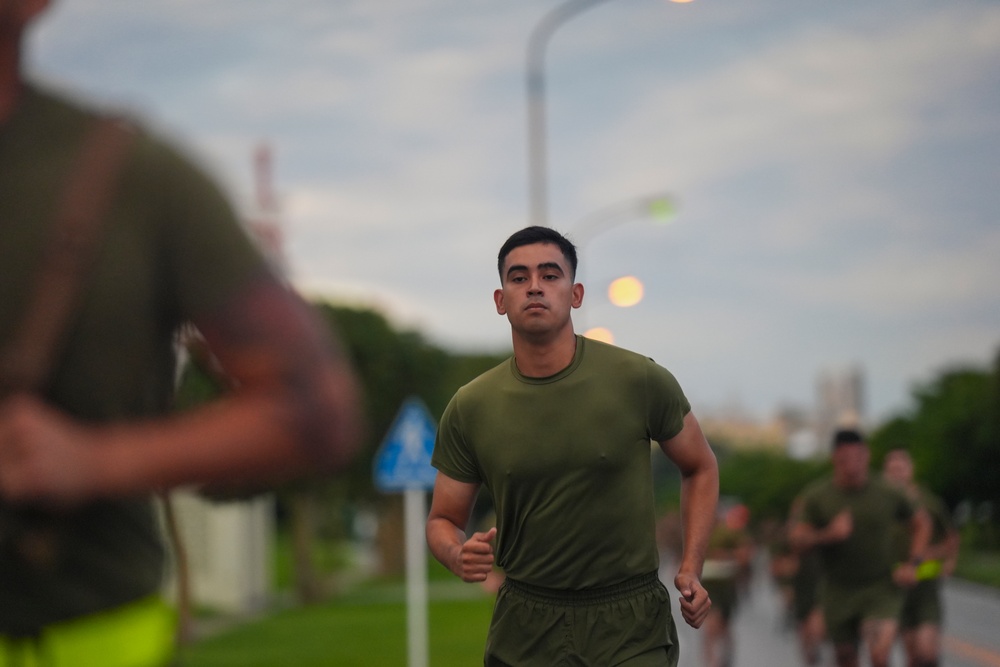 3rd Maintenance Battalion Conducts Physical Training